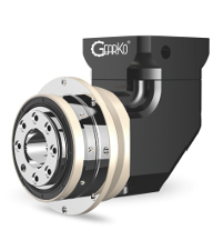 TDR series Right-angled planetary Gearbox, Flange output size 140,  ratio 25-200:1, standard backlash. 