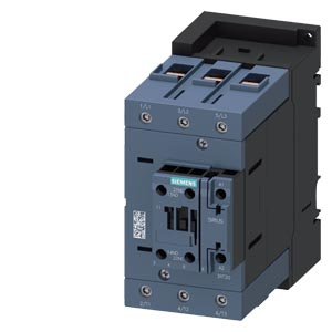 Power contactor AC-3 80A 37 kW / 400 V 1 NO + 1 NC 220 V AC/50/60 Hz 3-pole 3 NO Size S3 screw terminal