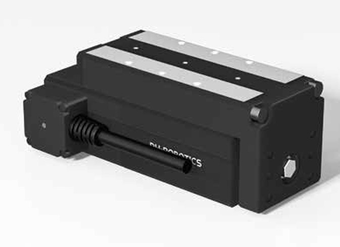 MCEA linear Actuator, size 3WG, 30mm travel, screw 2mm lead. rated force 100n, max speed 100mm/s, with brake, SAC-N2 Drive, 5m cable