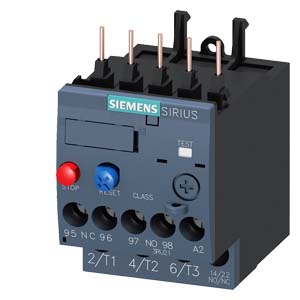 Overload relay 0.45...0.63 A Thermal For motor protection Size S00, Class 10 Contactor mounting Main circuit: Screw Auxiliary circuit: Screw Manual-Automatic-Reset
