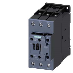 power contactor. AC-3e/AC-3. 51 A. 22 kW / 400 V. 3-pole. 230 V AC. 50 Hz. auxiliary contacts: 1 NO + 1 NC. screw terminal