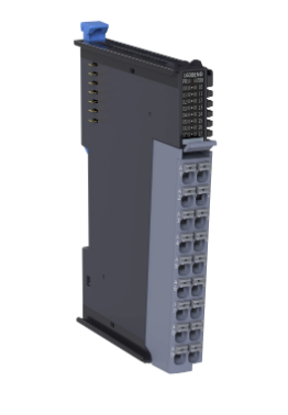 Grey 16 x sink/source digital inputs module, spring clamp, PNP/NPN input type