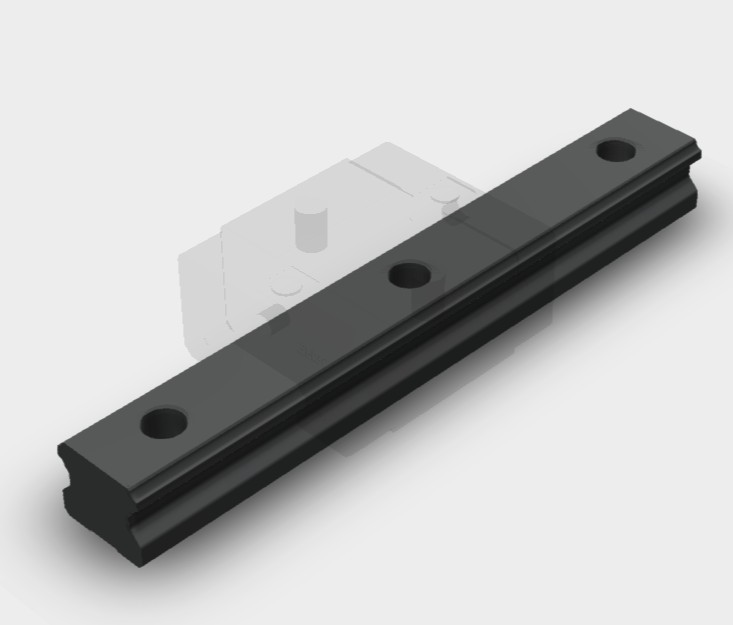 Rail Size30, length 2200, hole pitch 80mm, M8 counterbore top mount, E=20/20