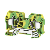 Weidmuller ZPE 16 PE terminal Tension-clamp connection 16 mm² Green/yellow