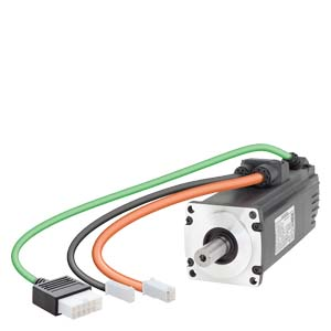 Simotics S Motor 0.4kW 3000RPM 1.27Nm IncEnc Keyed shaft with Brake 