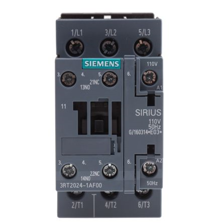 Contactor. AC-3. 5.5kW/400V. 1NO+1NC. AC