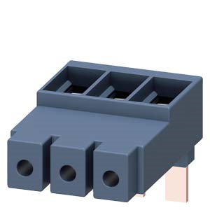 3-phase supply terminal Size S2 for 3-phase busbar connection from top