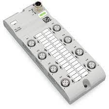WAGO 16ch digital Input/Output. IO Link Class B hub 24vDC/2.0A. 8x M12. Hubline