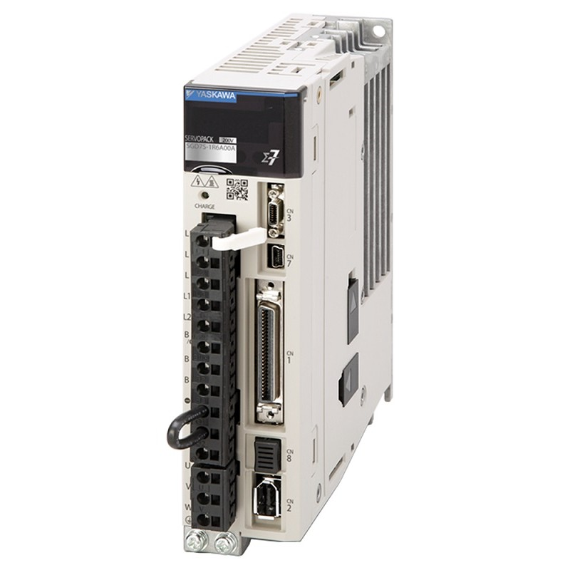 Yaskawa Servopack single-axis 0.75kW 1 3AC 230V EtherCAT communications reference