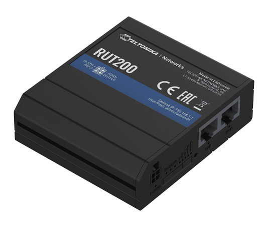 Teltonika RUT200013000 LTE Cat 4 Router Teltonika