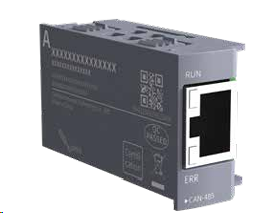 GE20 Expanesion card, Grey,  CAN/RS485 with RJ45 interface, Compatible with AM/Easy 300,500 plc, Port A.
