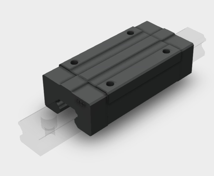 LDH Series, Size 15mm carriage,  Square Type, Heavy Duty Laod, mouniting from above & below, preload ZO, accuracy C